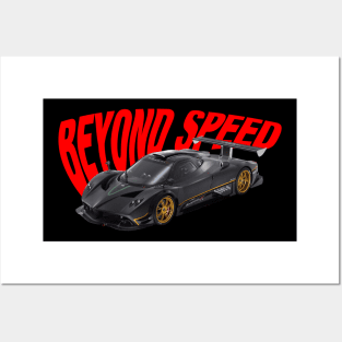 Pagani Zonda R - Beyond Speed OG Posters and Art